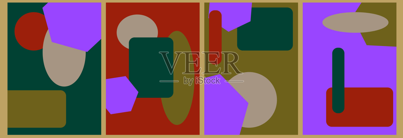 抽象的背景，模板，艺术化的封面设计，色彩丰富的纹理。时尚图案，图形海报，几何宣传册，卡片。矢量插图。插画图片素材