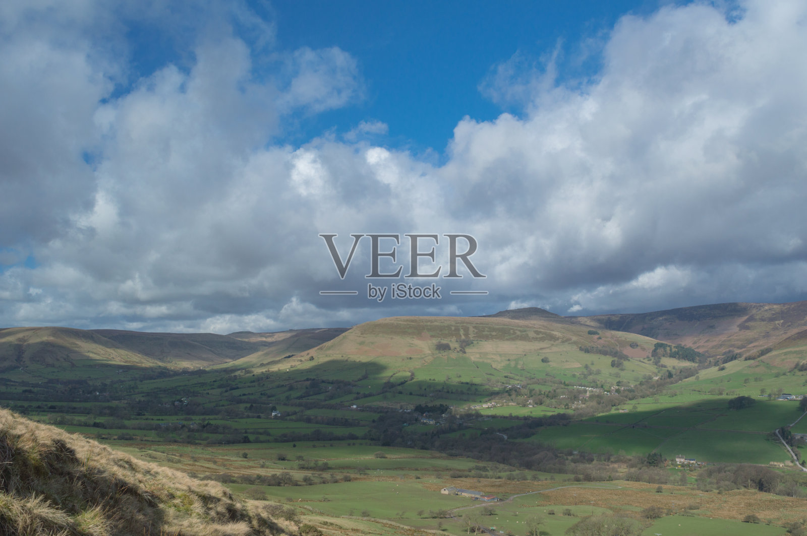 山顶地区的希望谷照片摄影图片