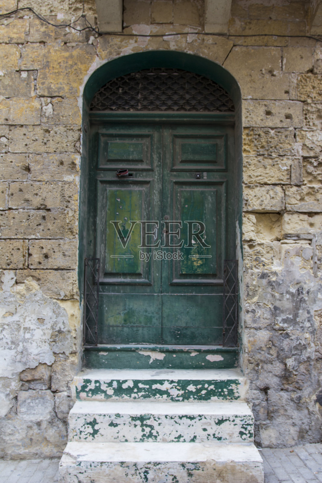 马耳他的二战堡垒照片摄影图片