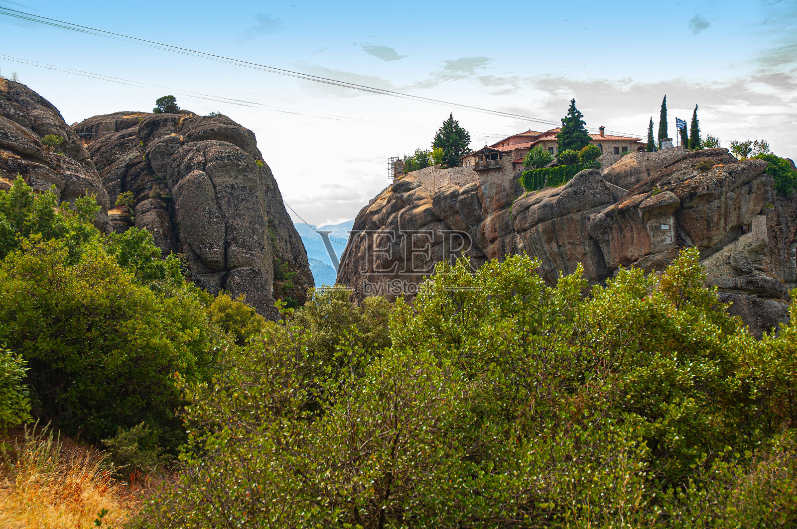美丽的航空全景照片的岩石形成的迈特拉照片摄影图片