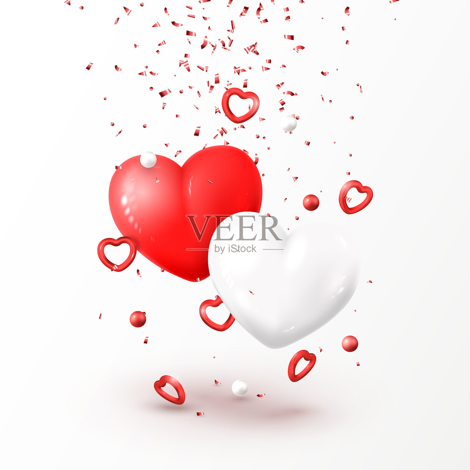 情人节快乐插画图片素材