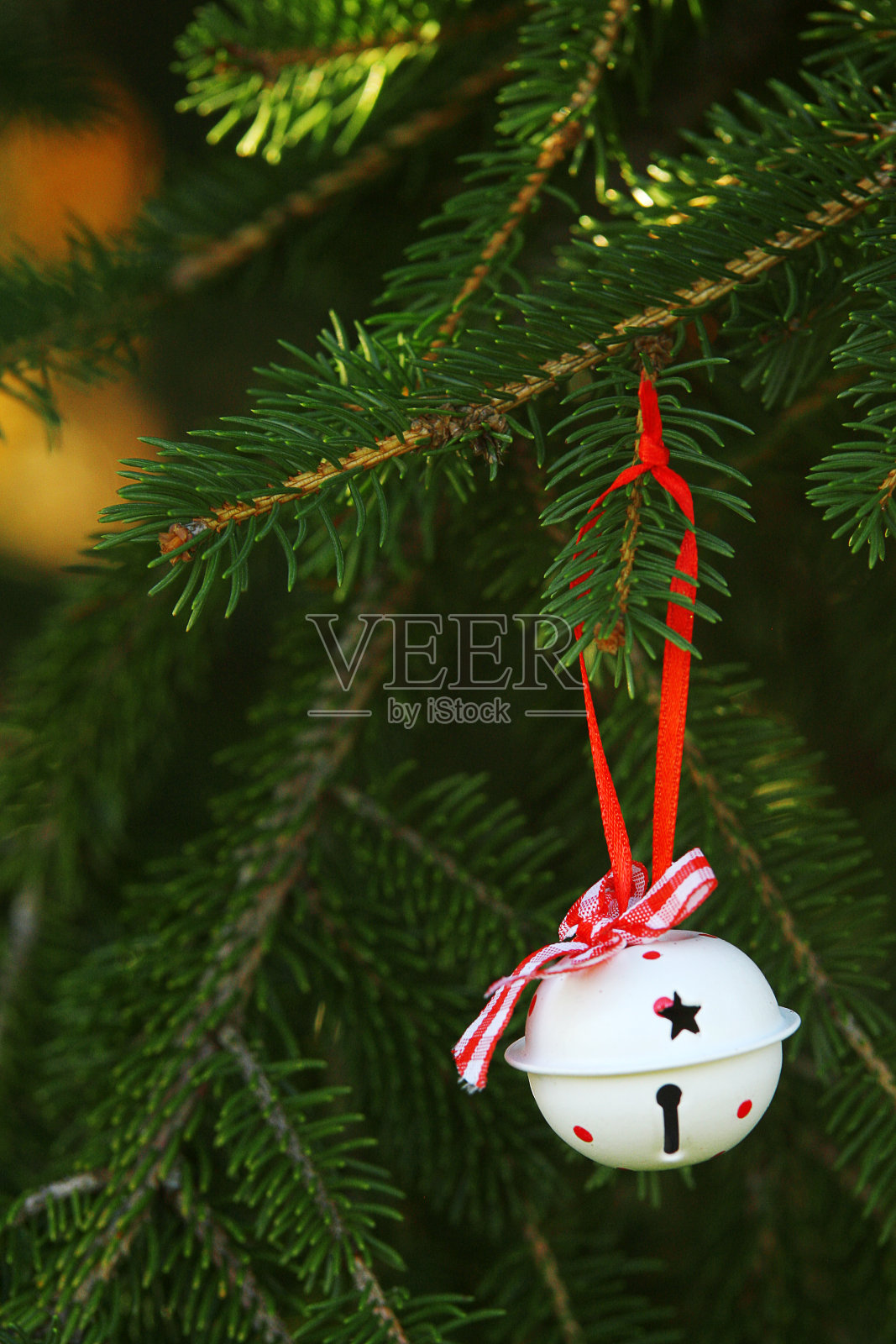 装饰物圣诞树照片摄影图片