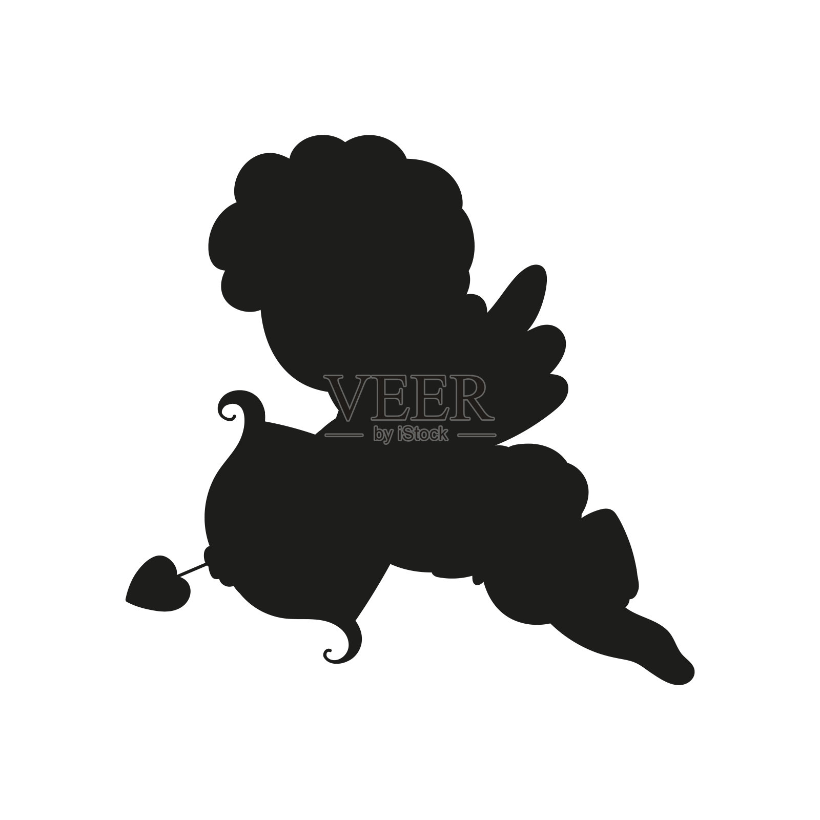 黑色的轮廓。矢量插图孤立在白色背景。设计元素。模板为您的设计，书籍，贴纸，海报，卡片，衣服。插画图片素材