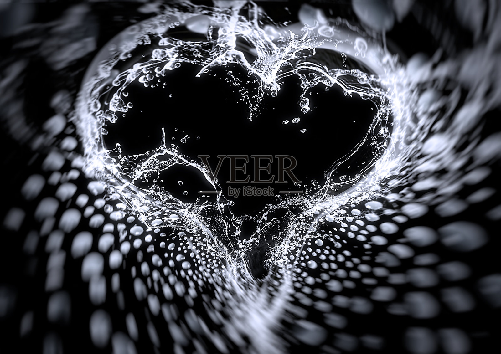 摘要水心照片摄影图片