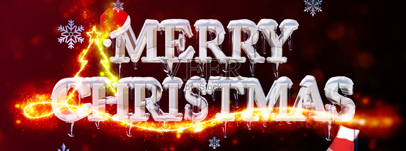 圣诞贺卡照片摄影图片