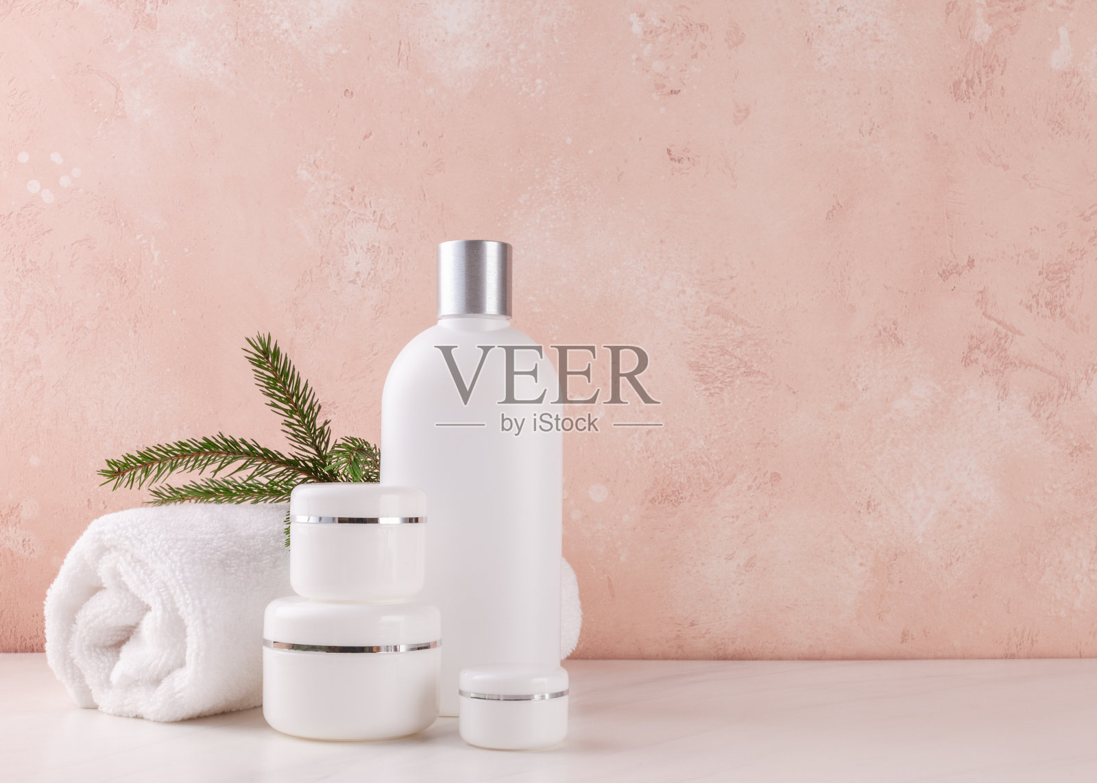 圣诞节温泉成分照片摄影图片