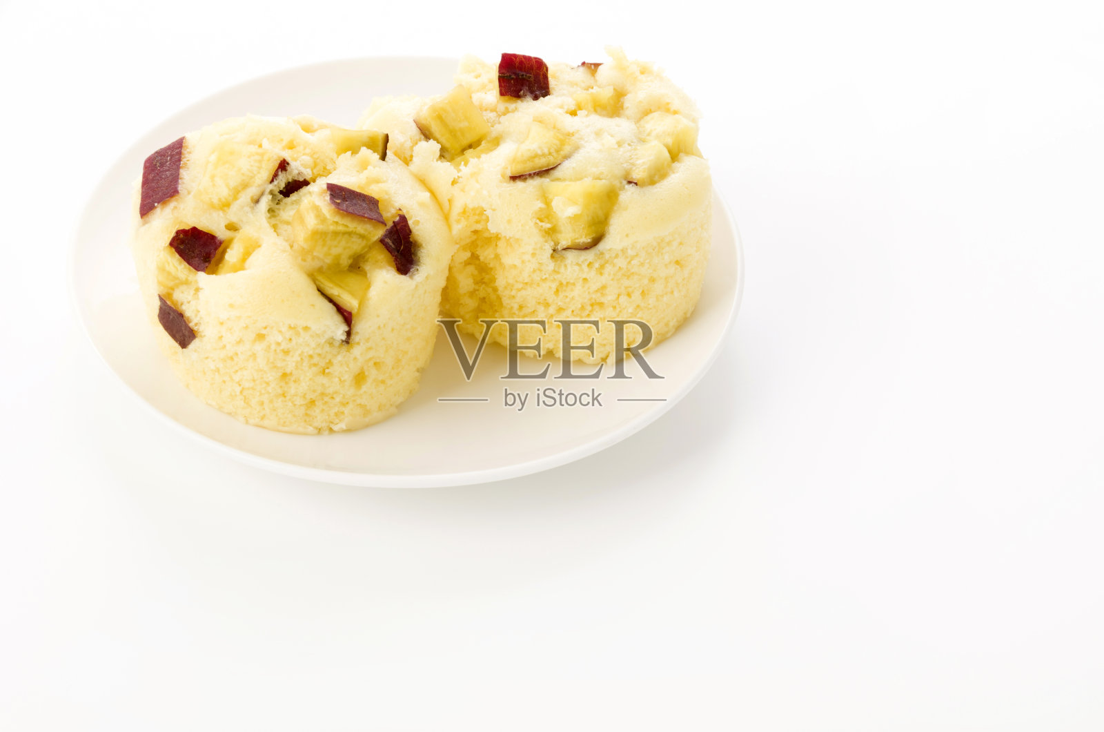 红薯馒头照片摄影图片