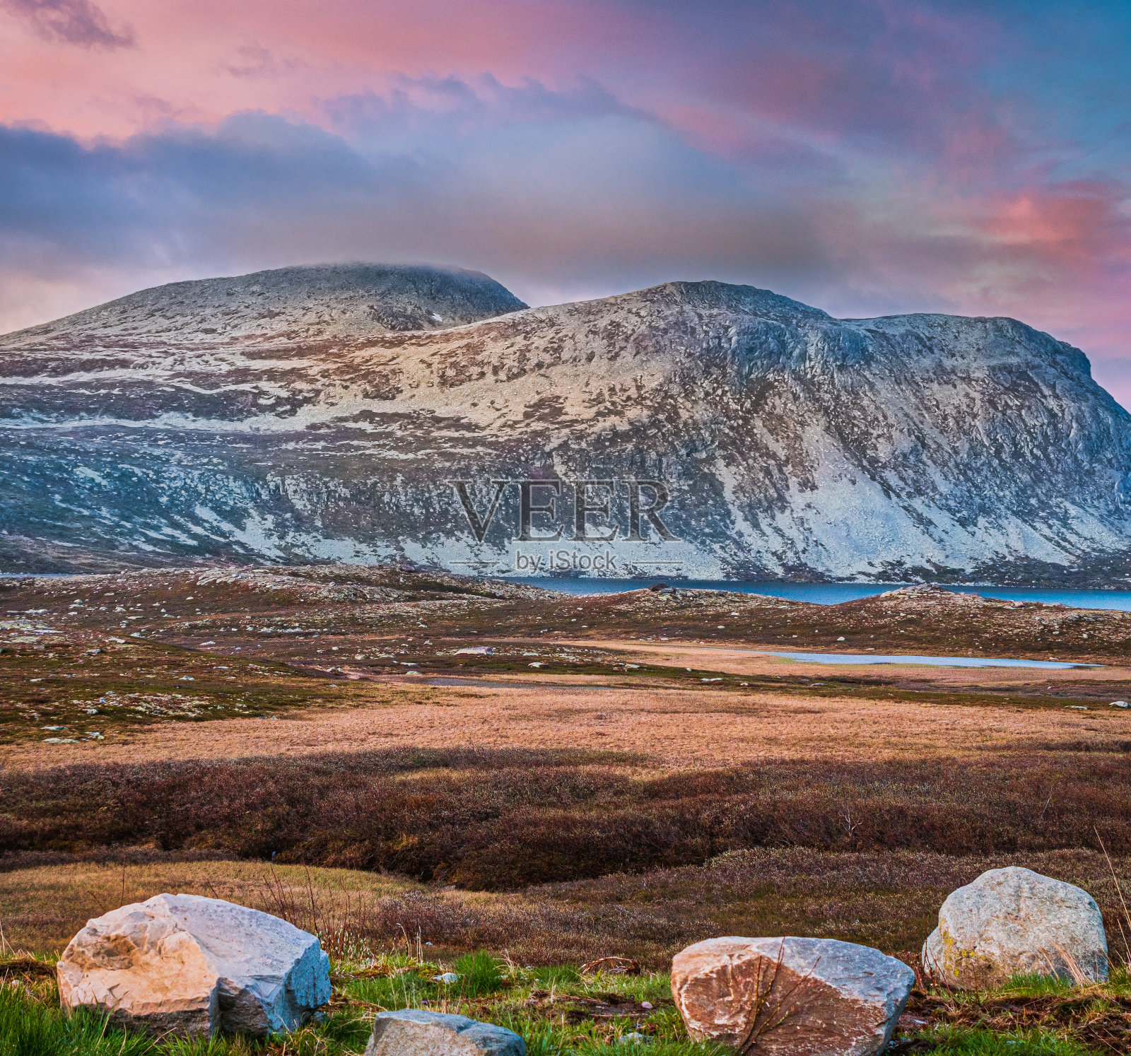 挪威的斯堪的那维亚山脉和特勒马克地区照片摄影图片