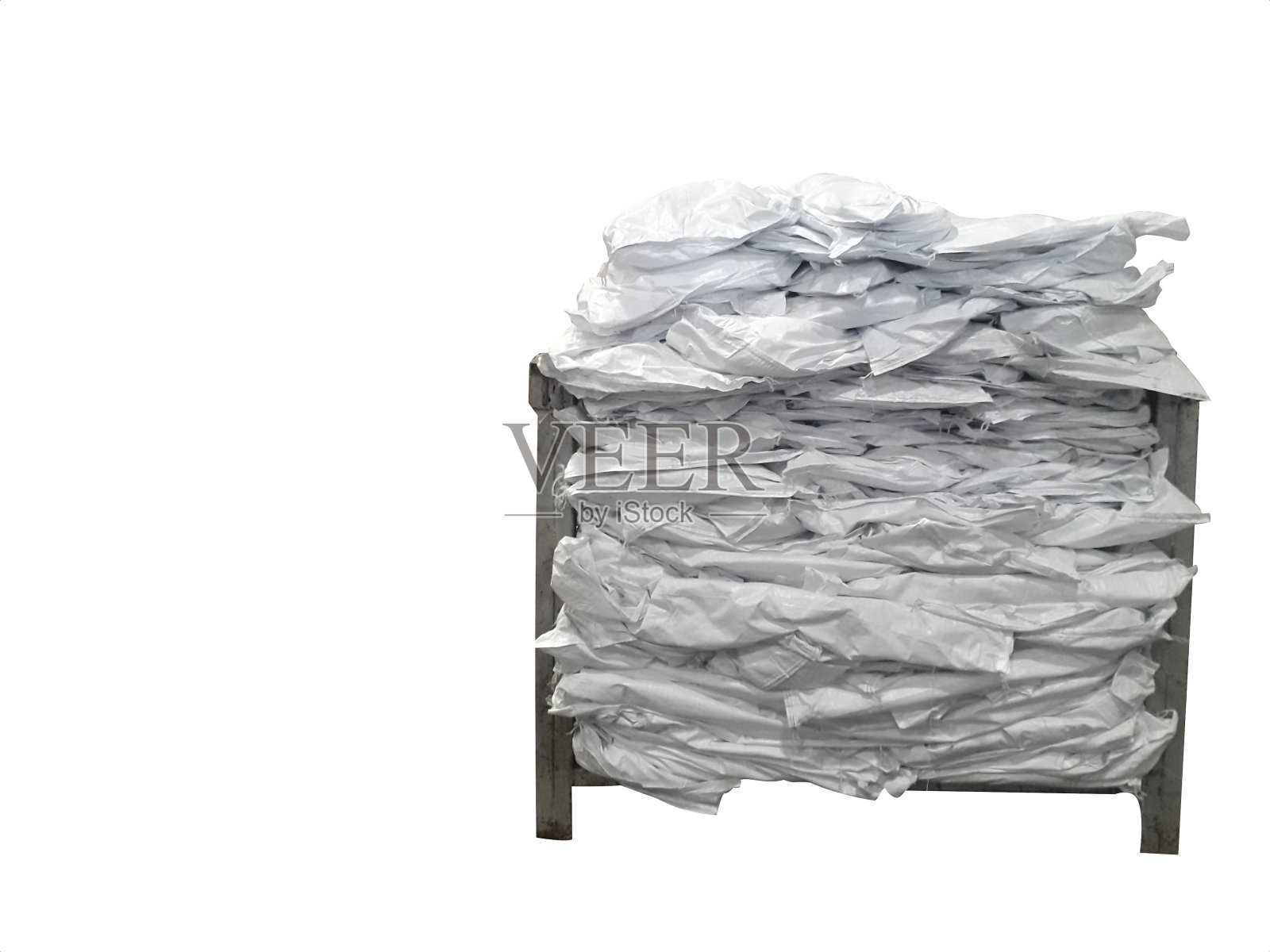 白色大麻袋照片摄影图片