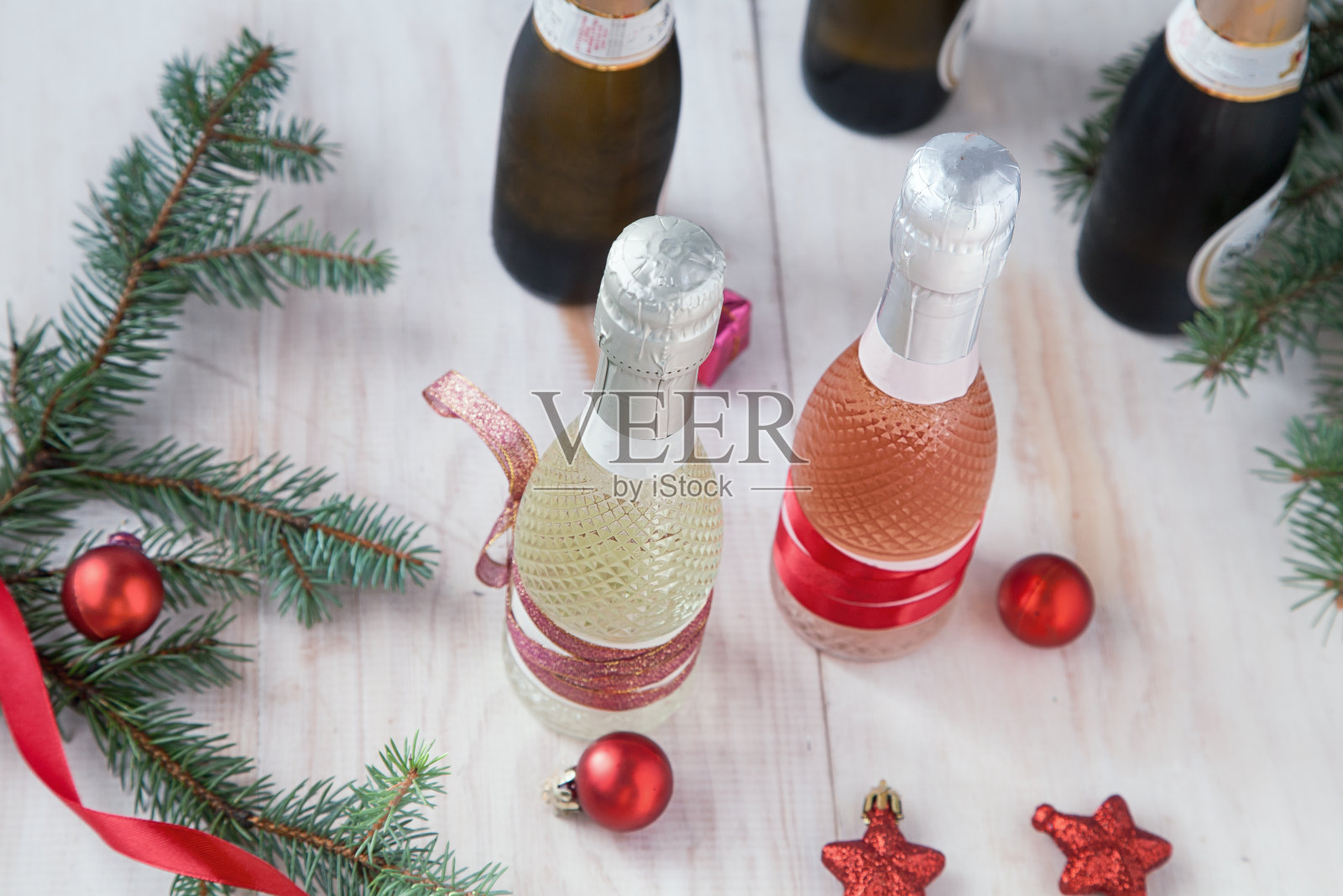 新年圣诞快乐，新年假日背景照片摄影图片