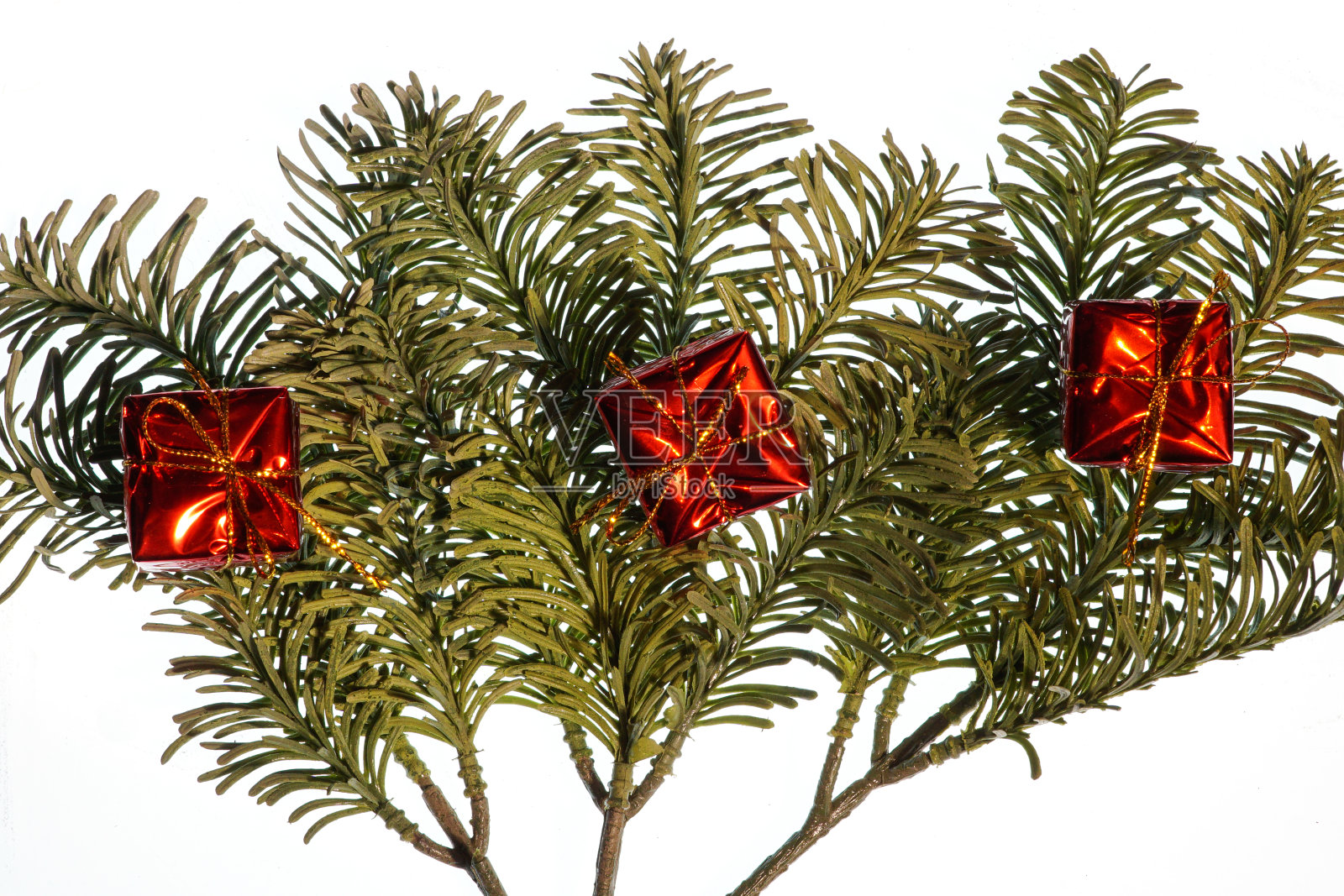 红色礼物作为圣诞节的背景照片摄影图片