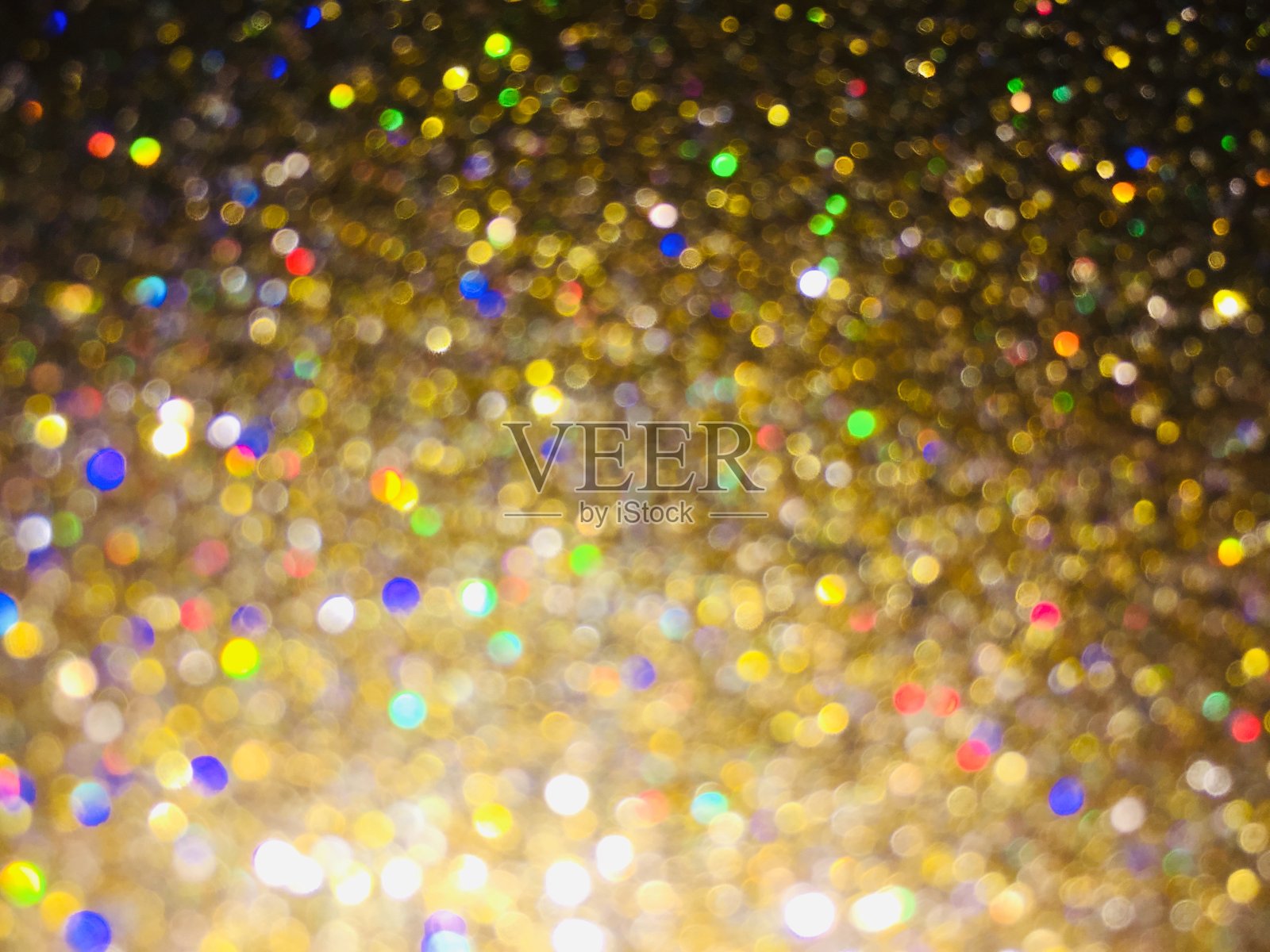 色彩斑斓的散景照片摄影图片