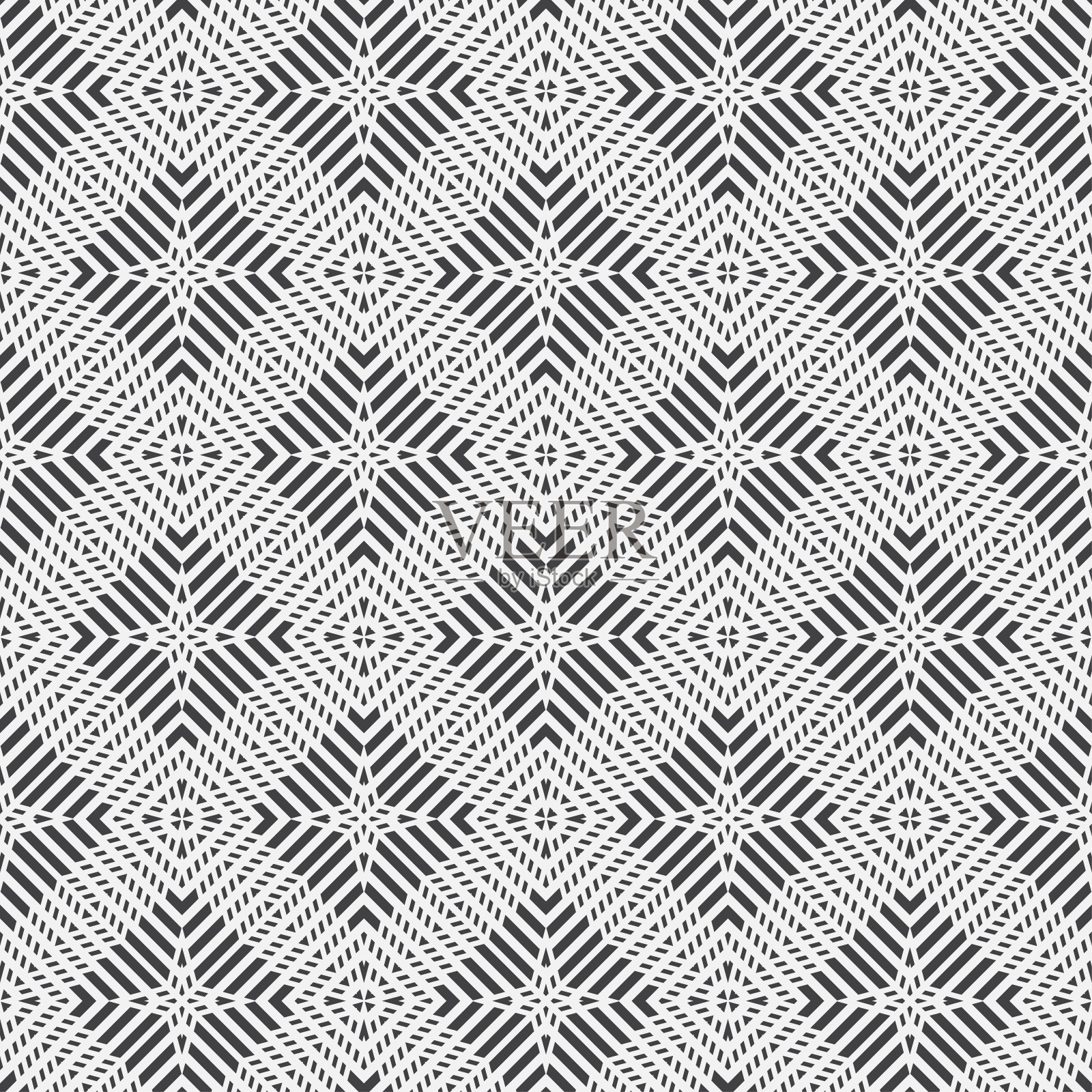 抽象无缝矢量模式。插画图片素材