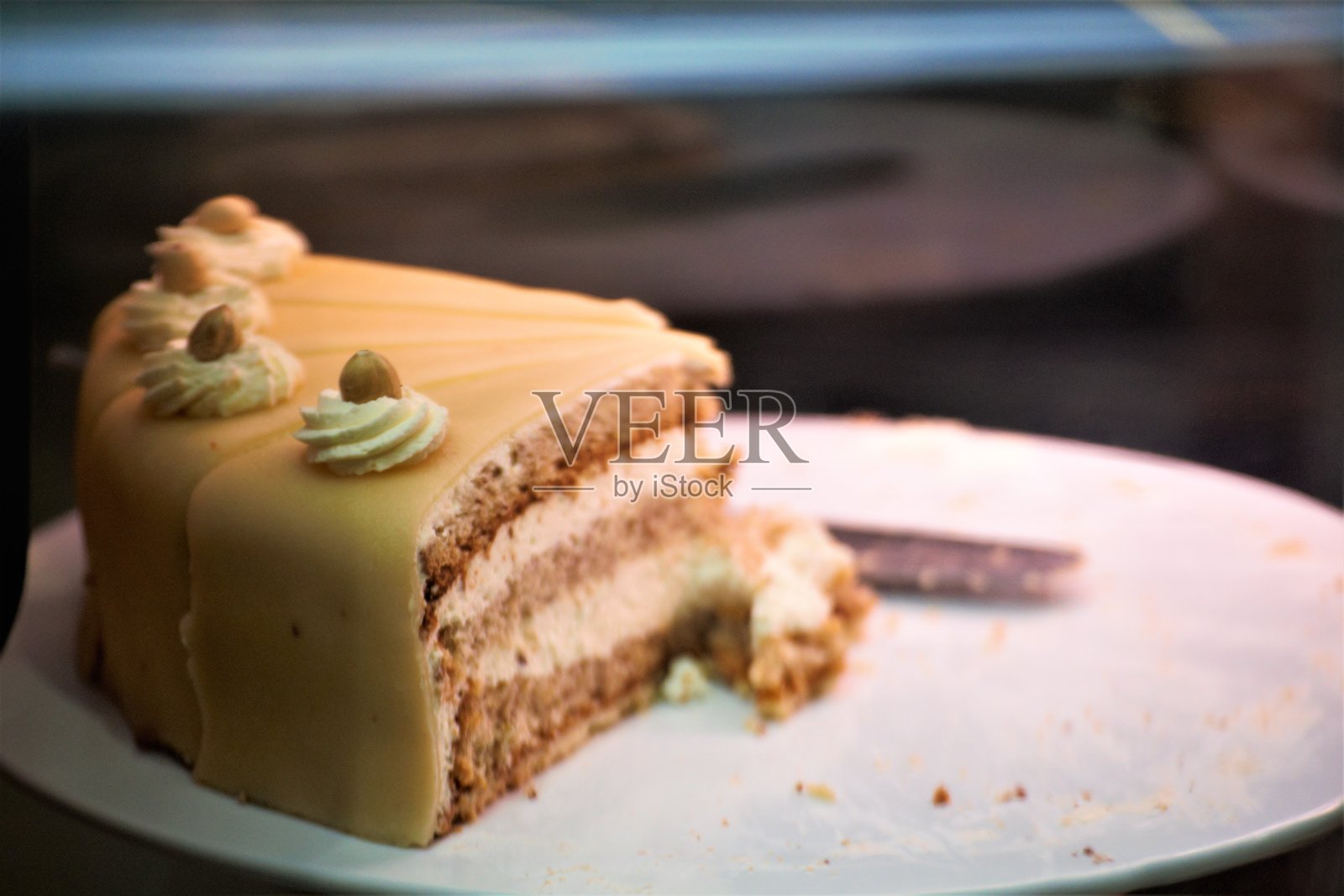 特写镜头的蛋糕照片摄影图片