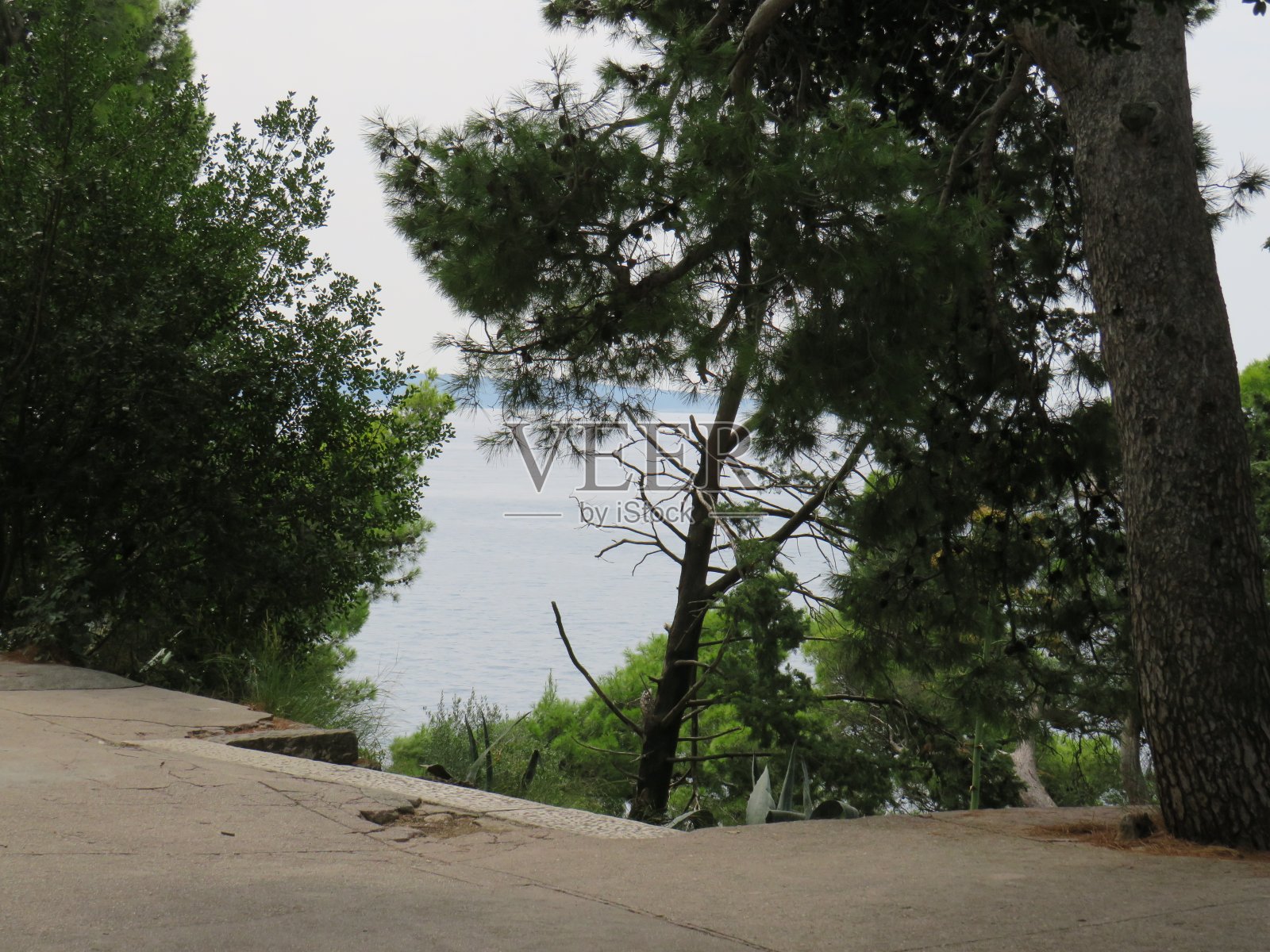 拉布城的废墟公园照片摄影图片