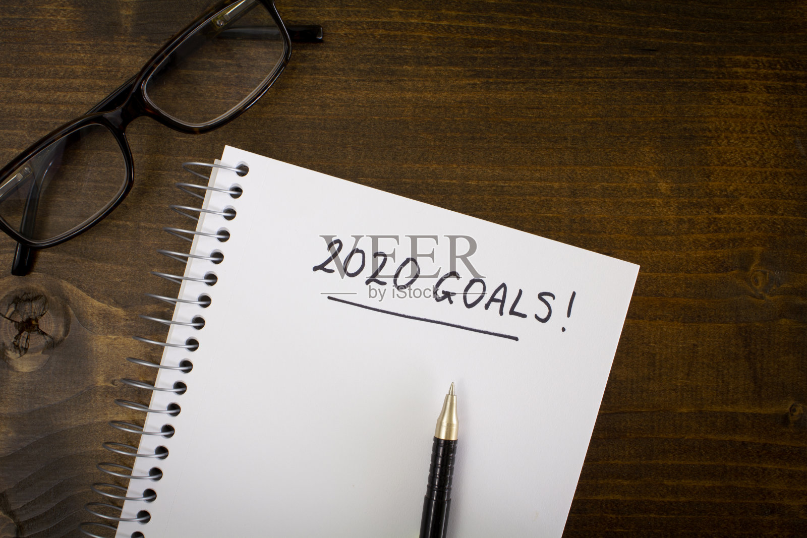 2020年的目标照片摄影图片