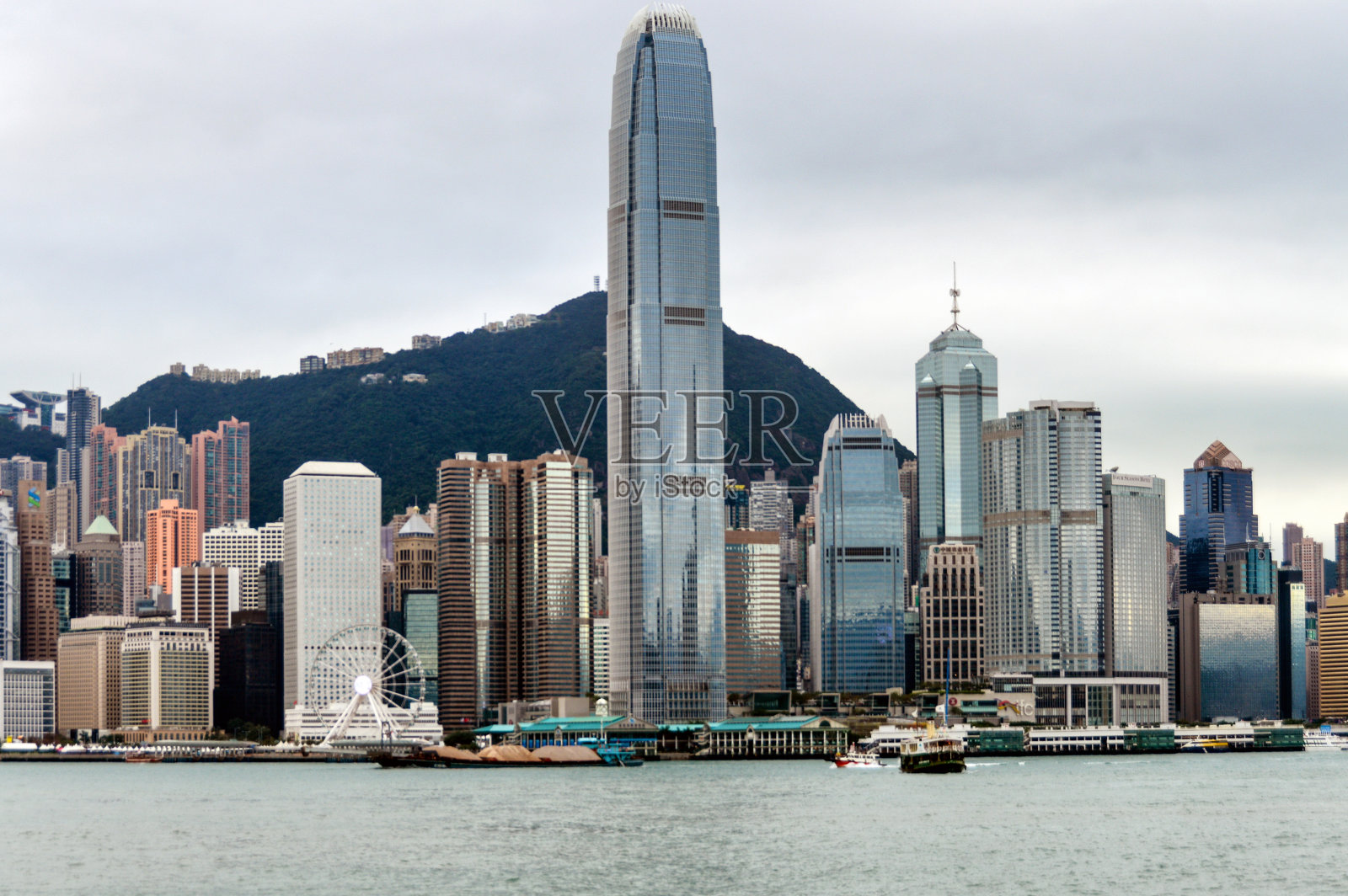 香港城市天际线照片摄影图片