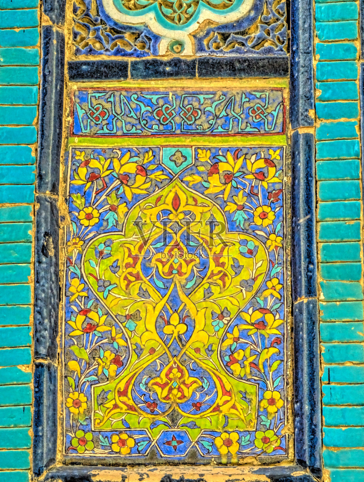 Shah-i-Zinda,撒马尔罕照片摄影图片