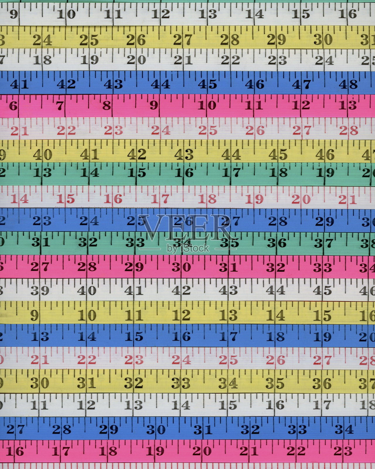 用尺子或卷尺测量背景的英寸照片摄影图片