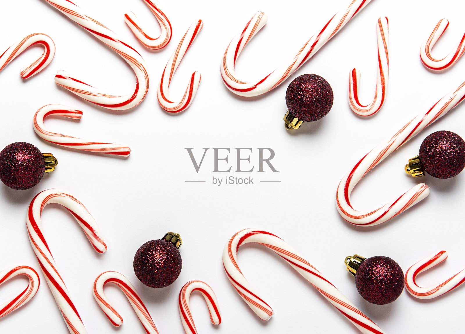 圣诞节糖果棒照片摄影图片