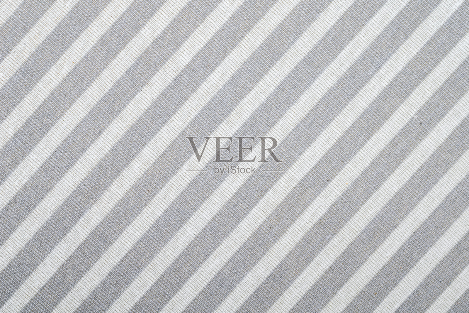 棉质材料白色和灰色条纹照片摄影图片