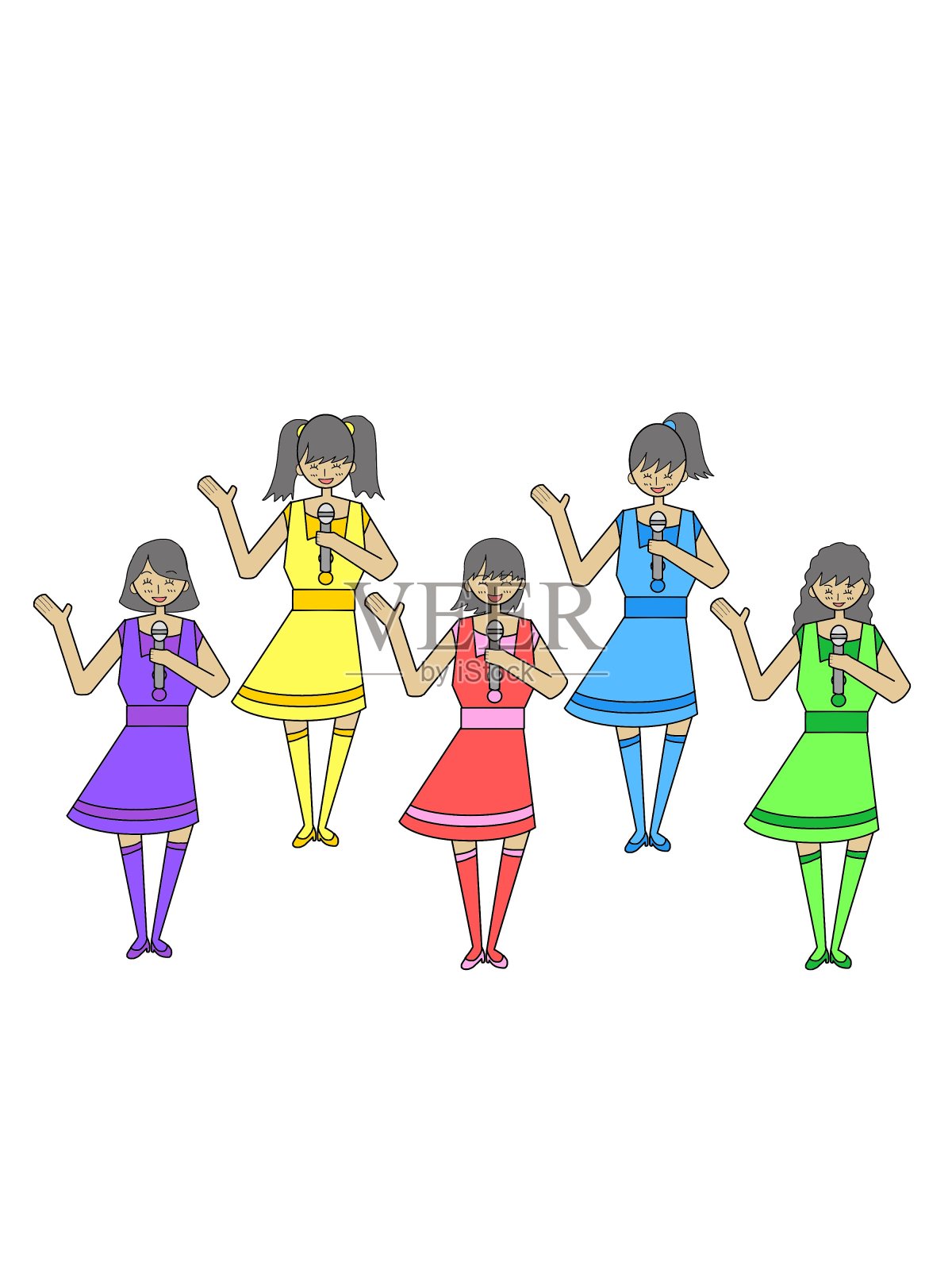 偶像设计元素图片