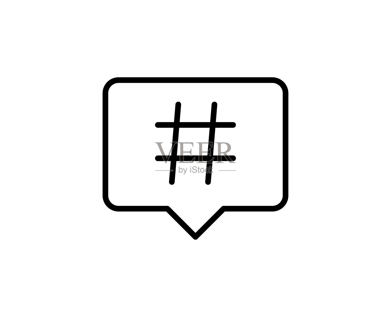 标签线图标插画图片素材