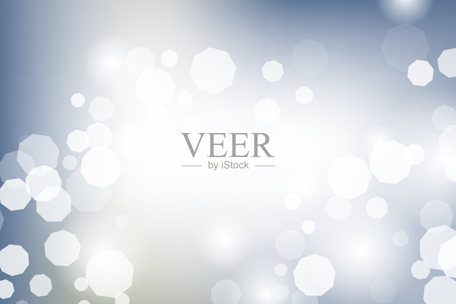 彩色模糊发光的背景。矢量假日横幅与灯光和散景纹理。冬季季节的软背景。插画图片素材