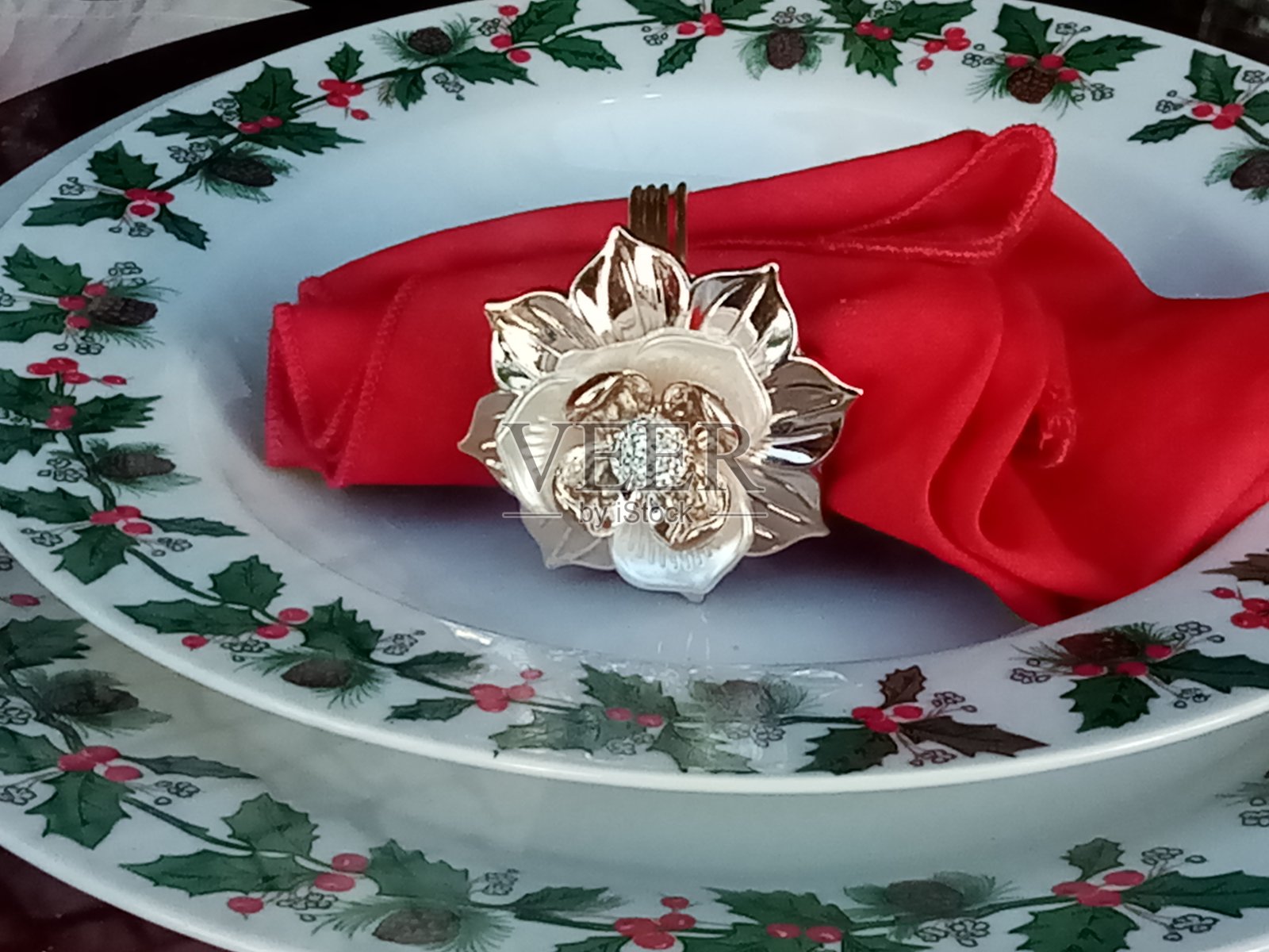 圣诞节的表照片摄影图片