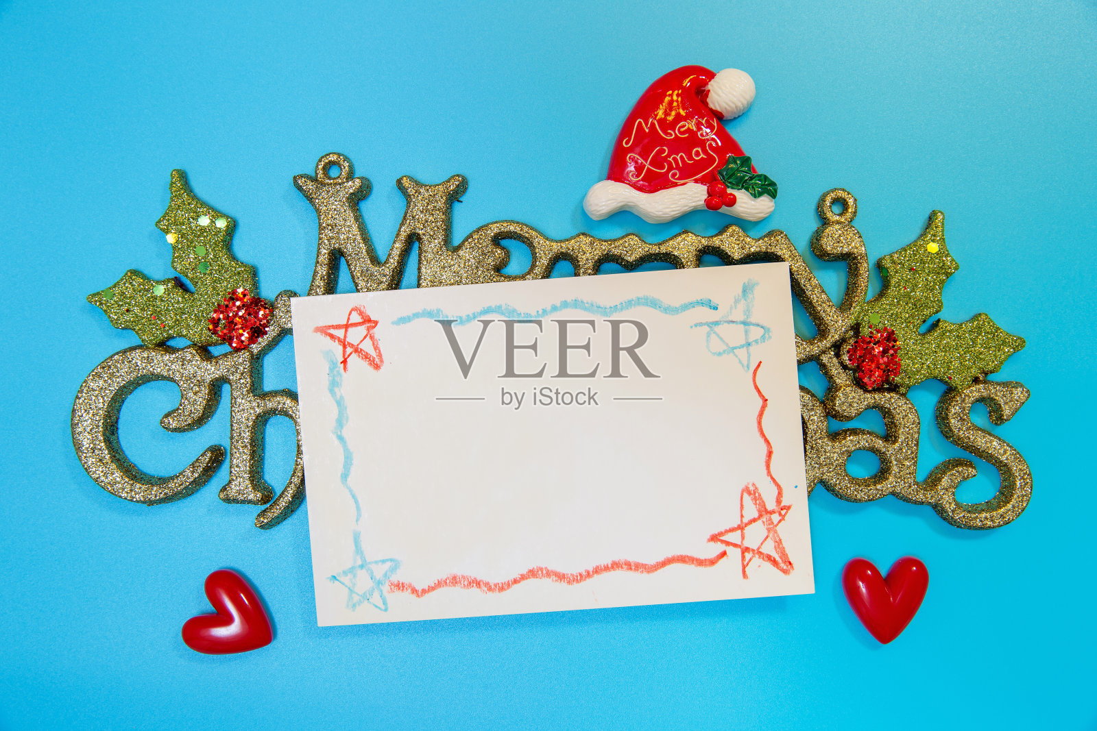 收藏圣诞、贺卡及背景装饰品照片摄影图片