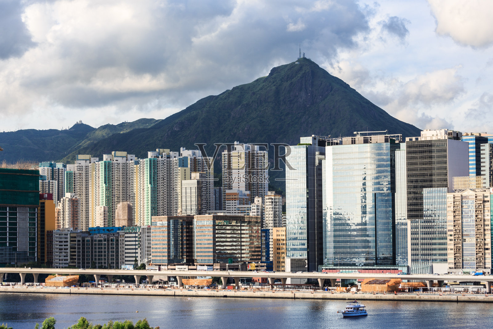 香港的公寓大楼照片摄影图片