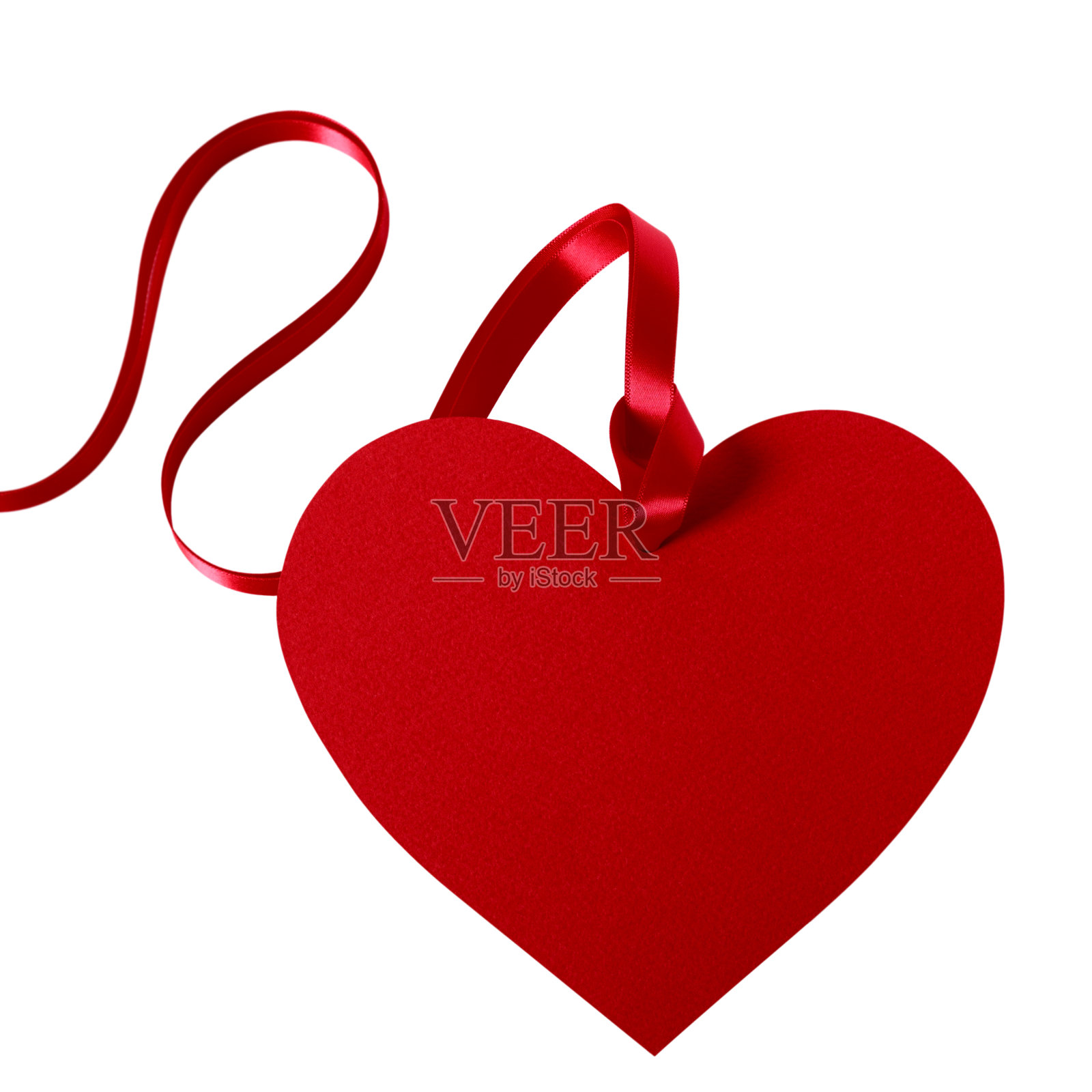 情人节礼物标签照片摄影图片