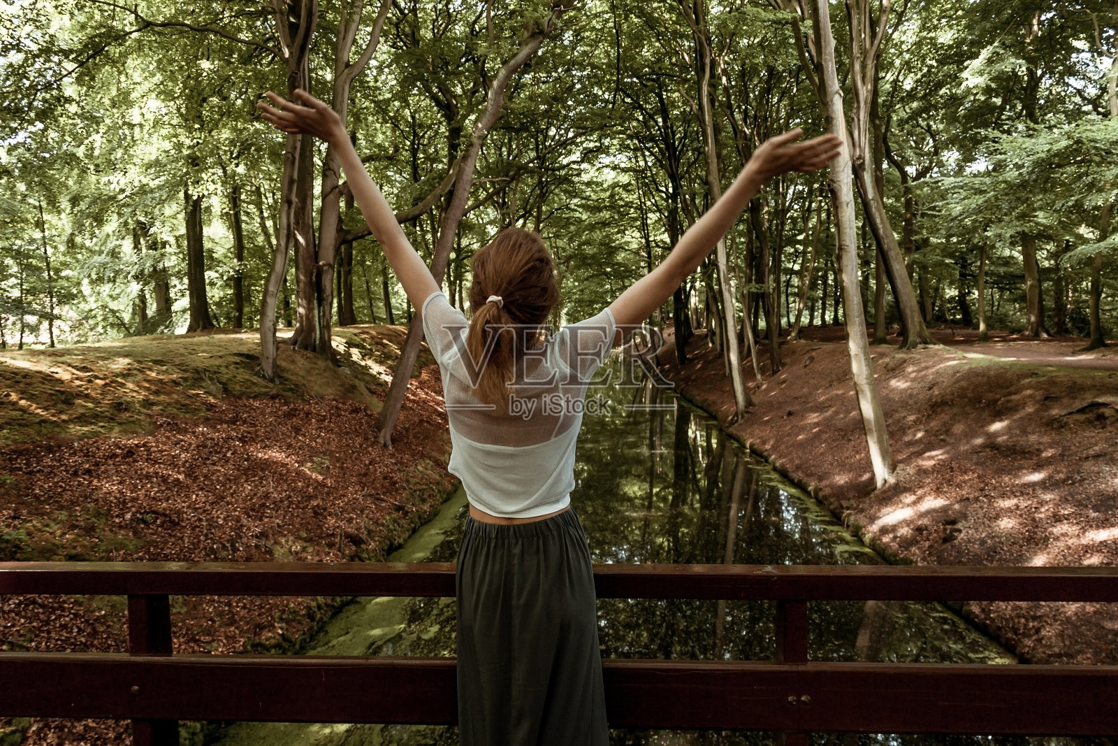 人与自然。照片摄影图片