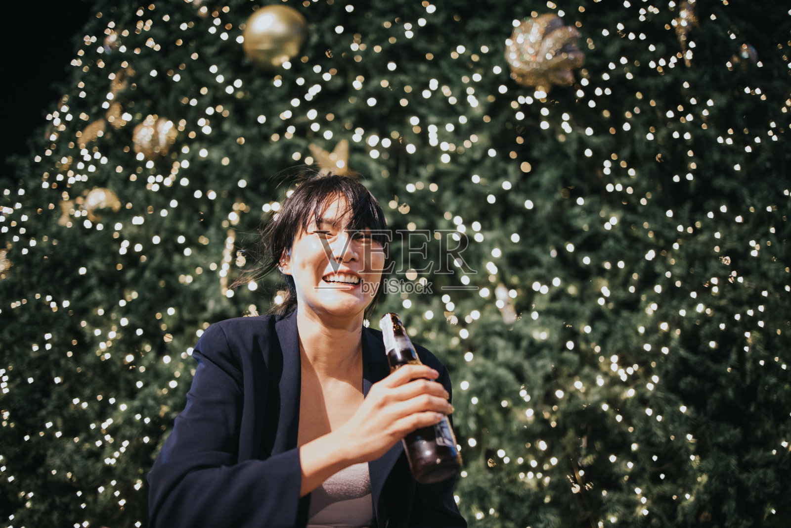 圣诞节的时候照片摄影图片