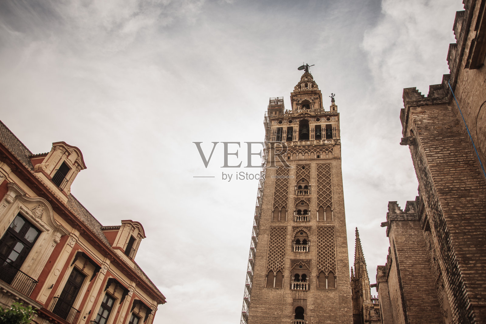 西班牙塞维利亚的吉拉尔达塔照片摄影图片