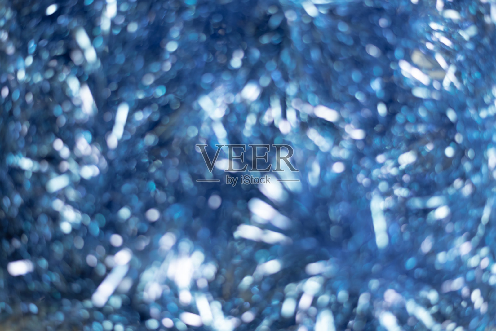 背景模糊的圣诞金丝照片摄影图片