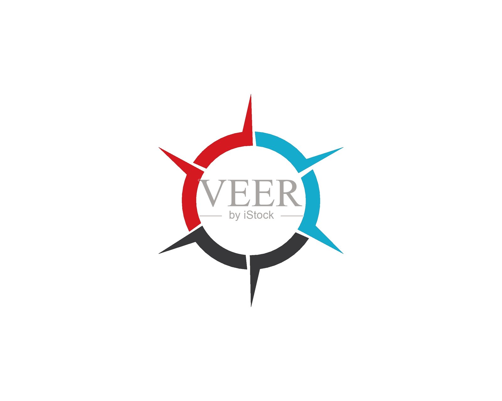 指南针模板插画图片素材