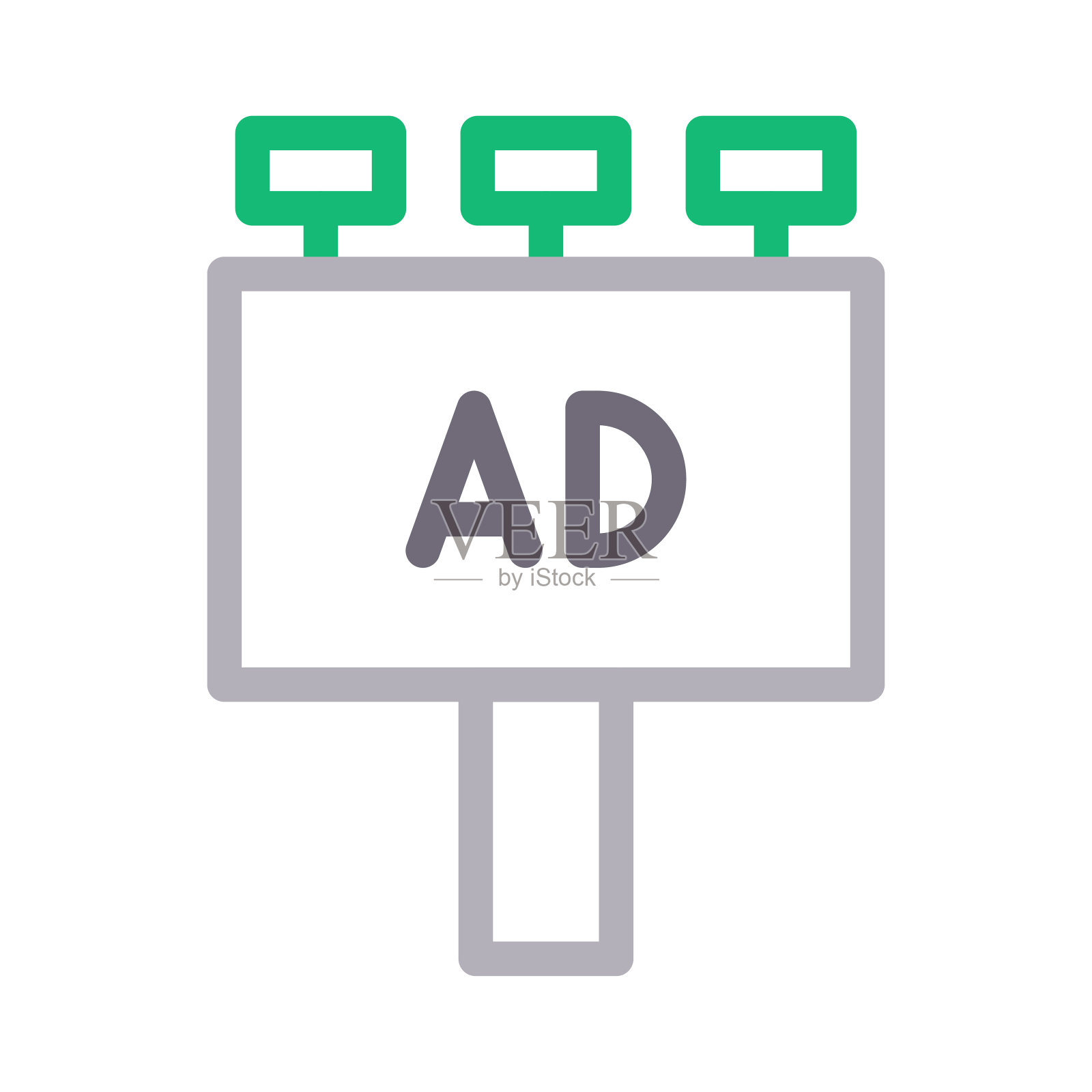 广告牌插画图片素材