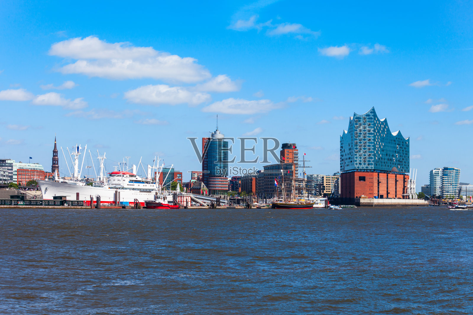 德国汉堡市中心照片摄影图片