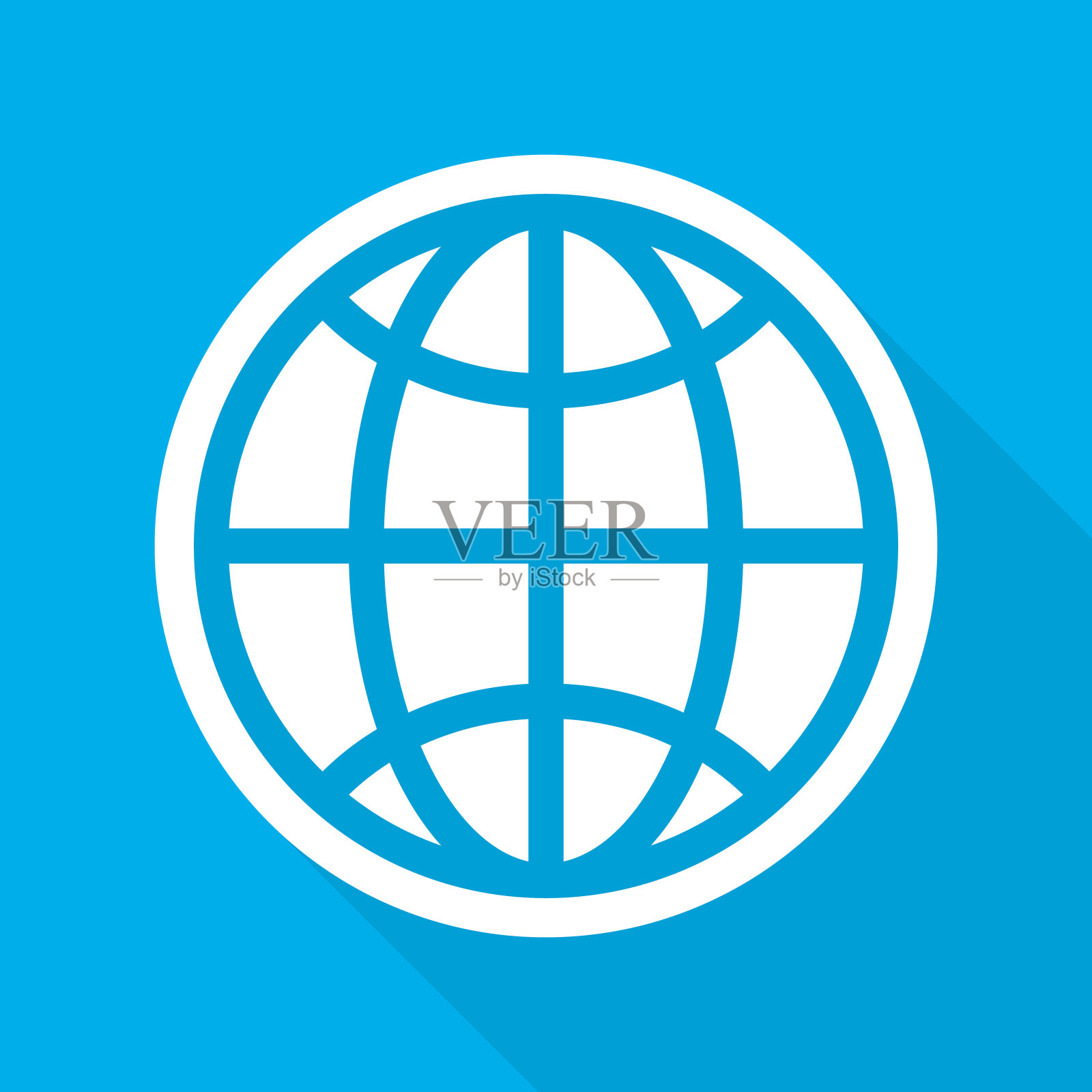 全球偶像。矢量插图。插画图片素材