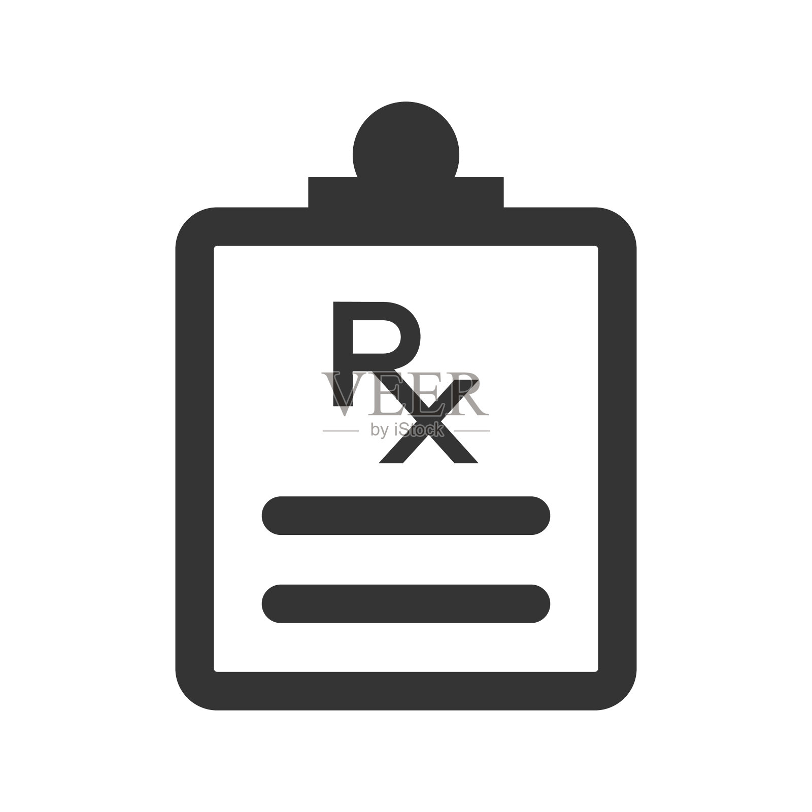 医疗处方图标图标素材