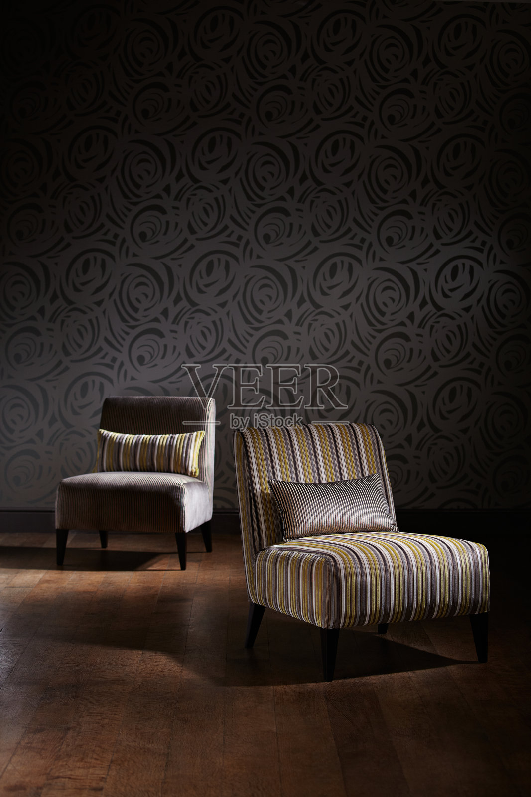 两个舒适的椅子照片摄影图片