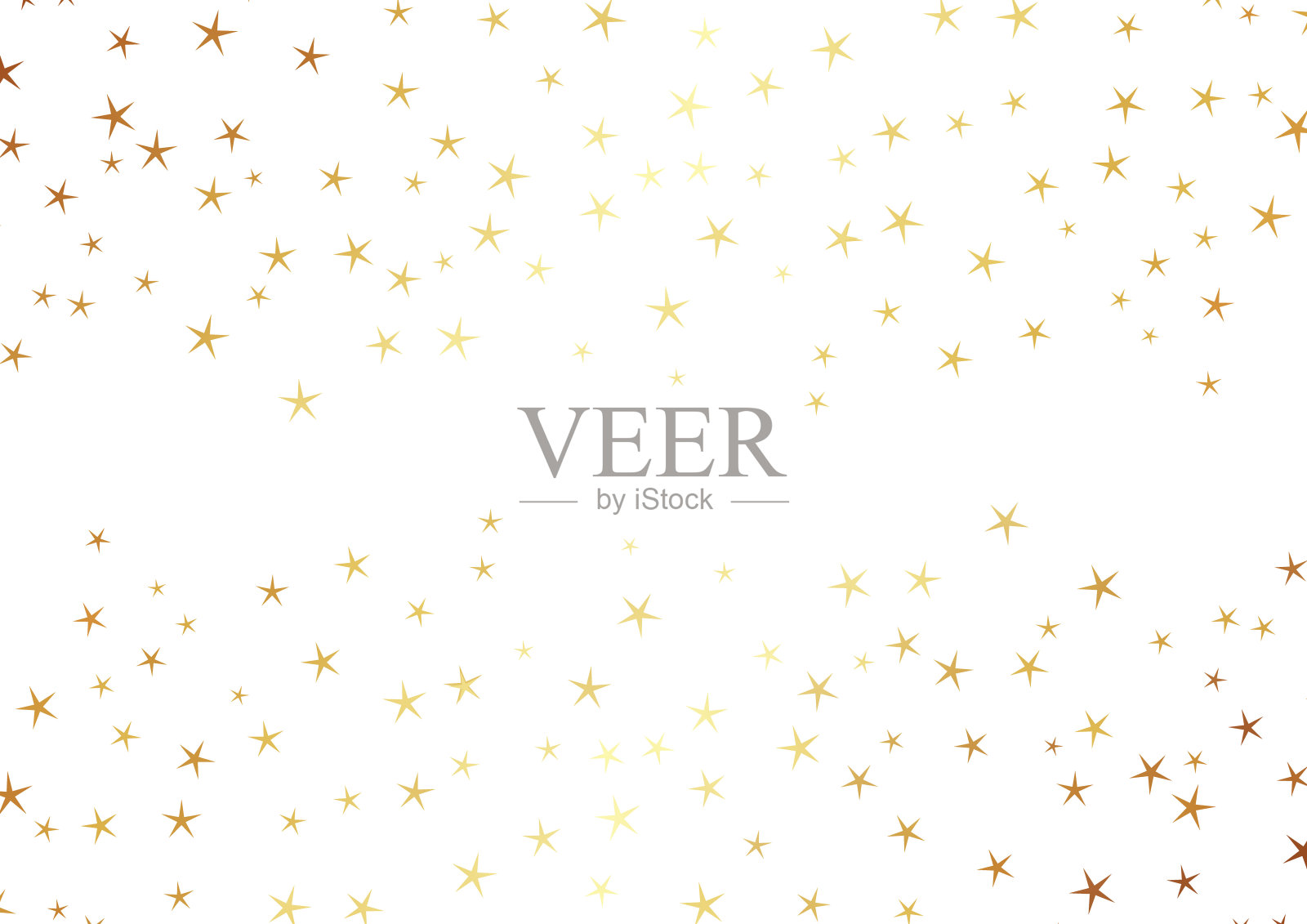 摘要许多星星在白色的背景上。简单的模板为您的设计。矢量图插画图片素材