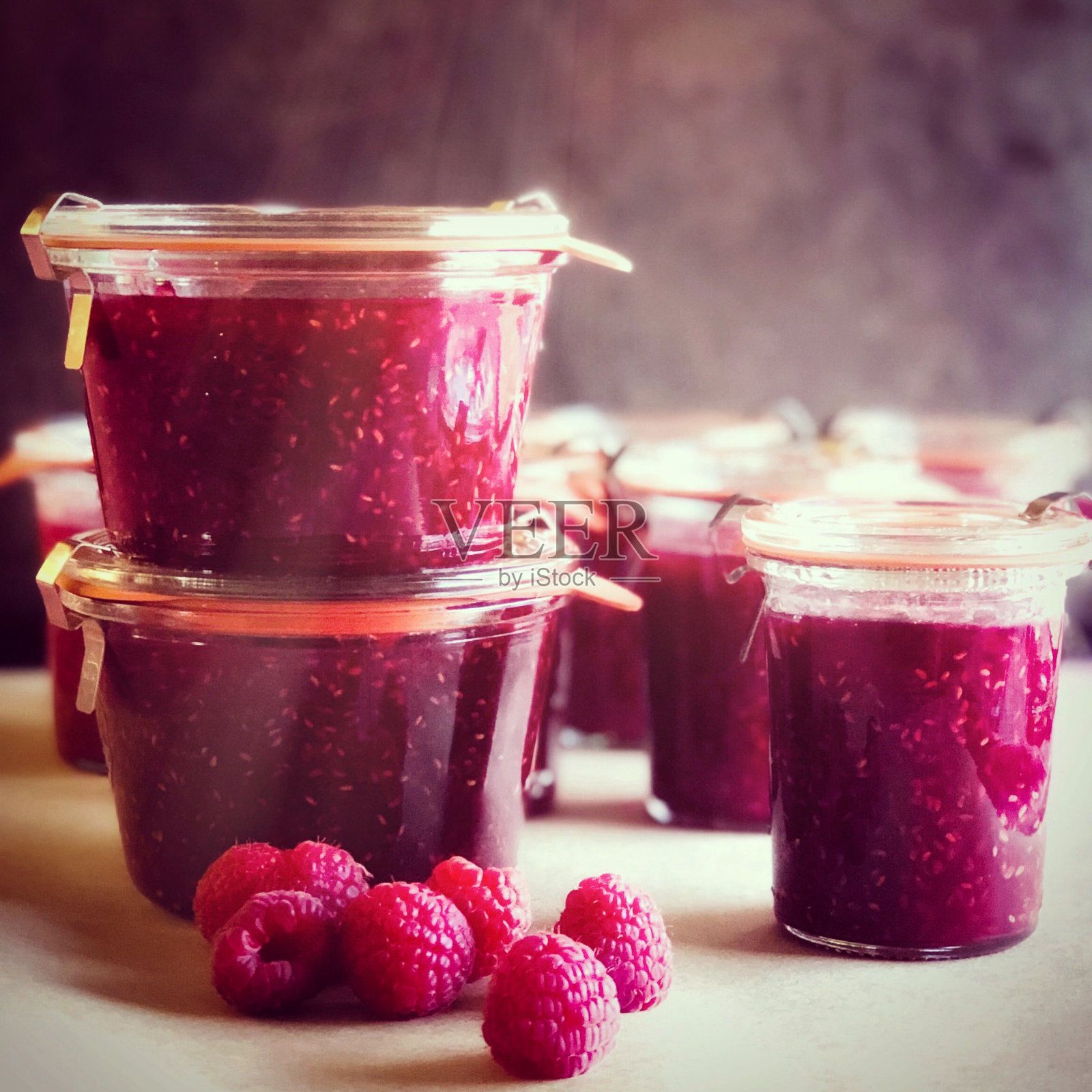 树莓酱照片摄影图片