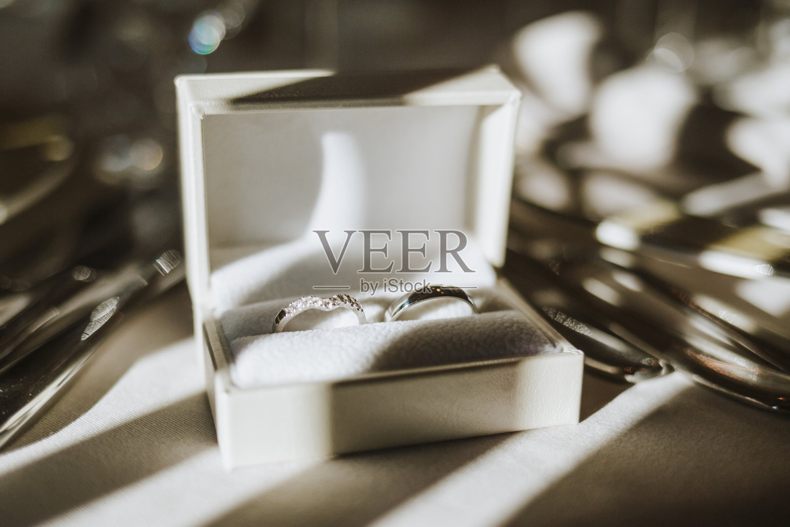 美丽的婚礼装饰照片摄影图片