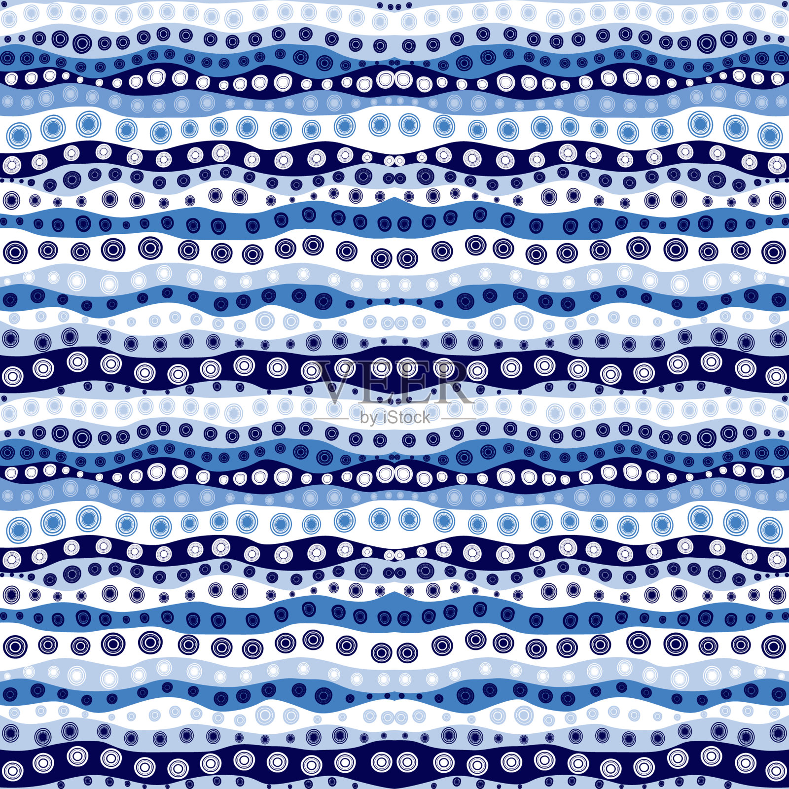 摘要波浪海洋背景插画图片素材