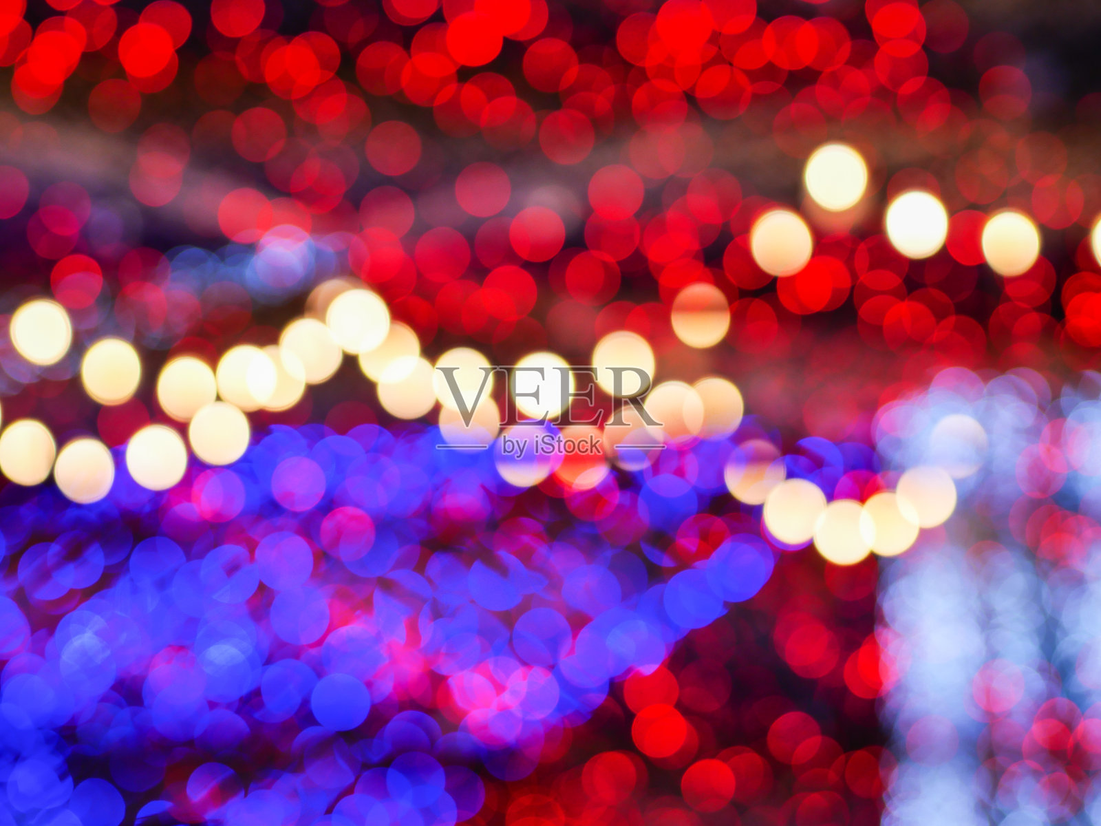 模糊七彩光节照片摄影图片