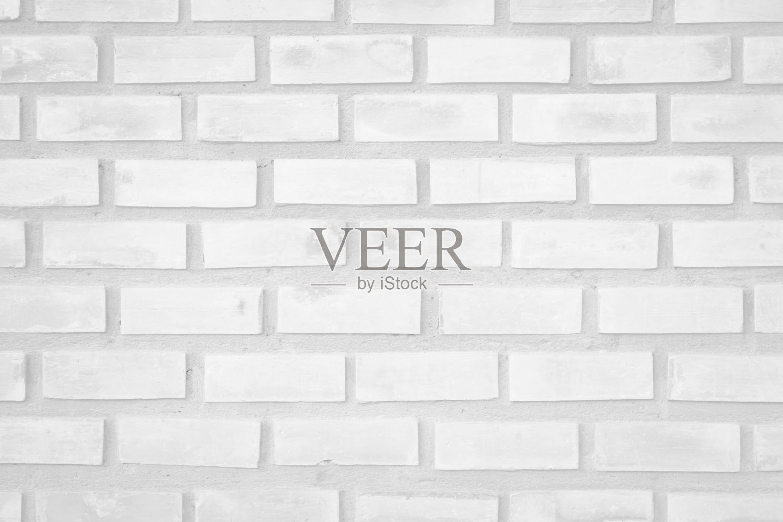 地铁房间白色砖墙纹理背景。室内砖砌石雕，岩石老干净，混凝土网格不均匀抽象风化砖瓷砖设计，水平建筑墙纸。照片摄影图片