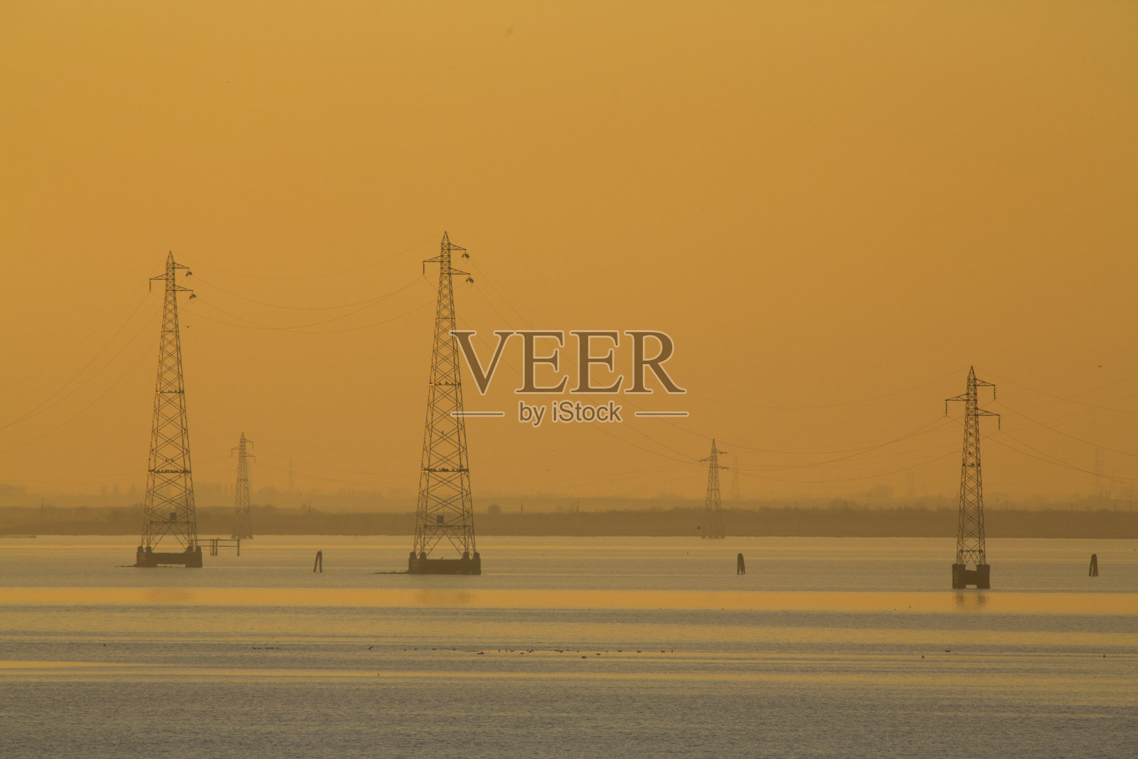 威尼斯，泻湖照片摄影图片