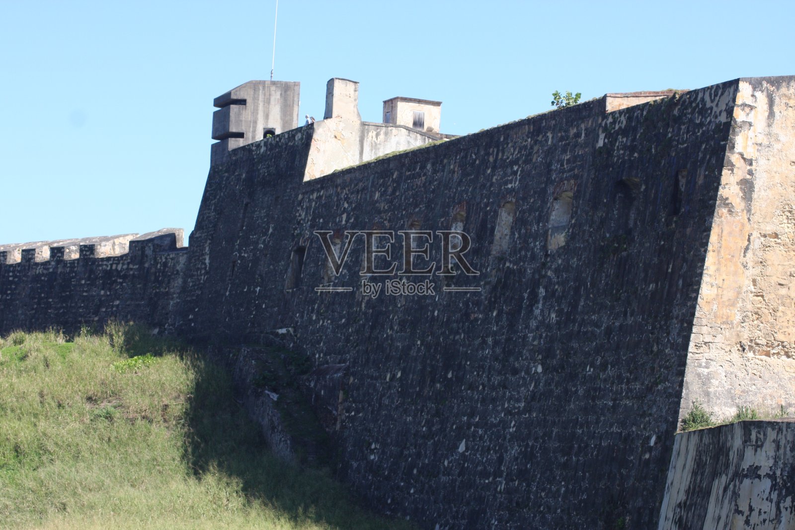 圣胡安古城遗址照片摄影图片